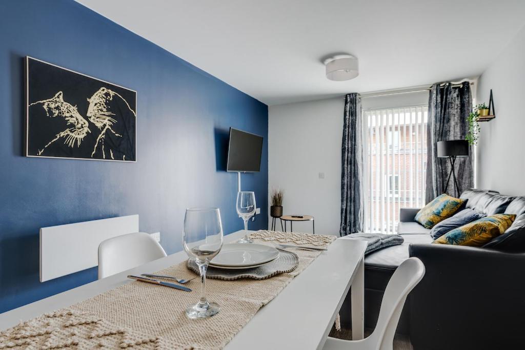 City Living Penthouse Apartment With Parking Mánchester Exterior foto