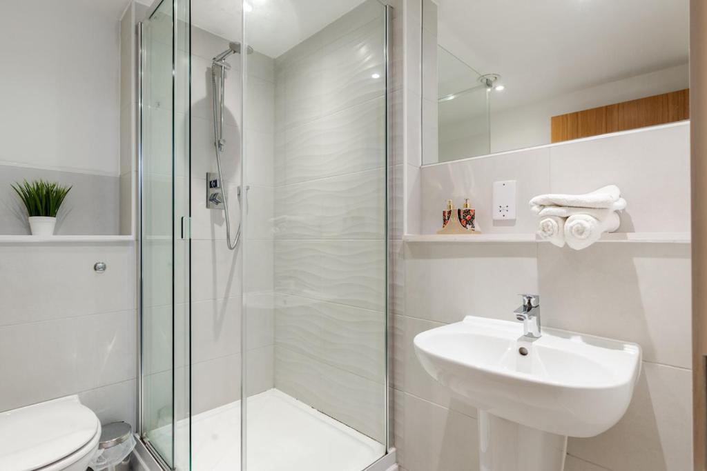 City Living Penthouse Apartment With Parking Mánchester Exterior foto