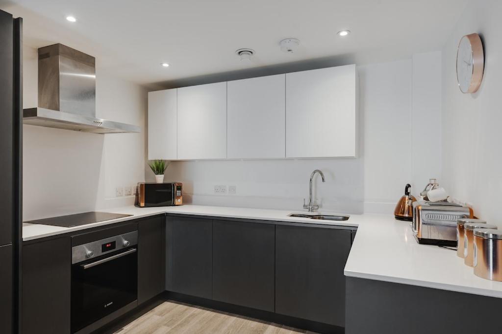 City Living Penthouse Apartment With Parking Mánchester Exterior foto